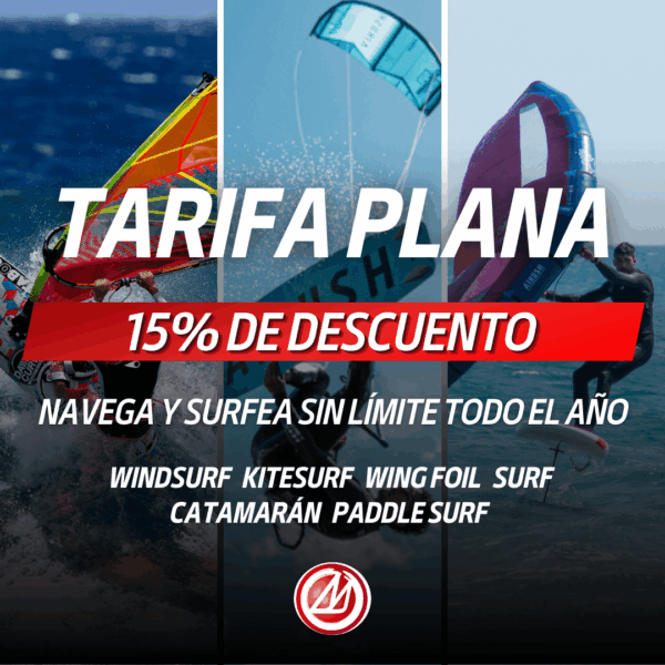 (Promoción finalizada) ¡Ahórrate un 15% en tu abono anual! ¡Surfea y navega todo el año sin comprar material! - Imagen 2