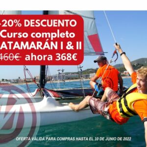 Catamarán curso completo I + II promoción -20%