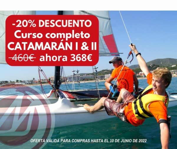 Catamarán curso completo I + II promoción -20%