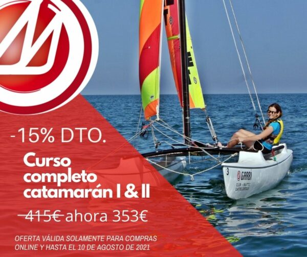 Catamarán curso completo I + II promoción -15%