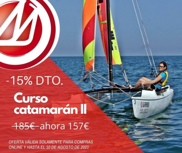 Curso de Vela en Catamarán II promoción -15%