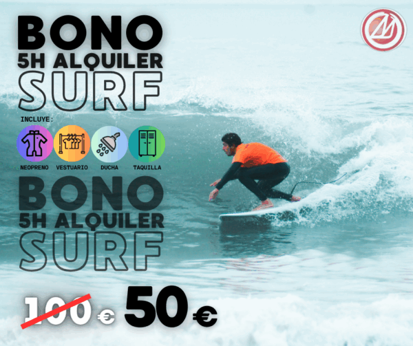 SURF ALQUILER POR HORAS