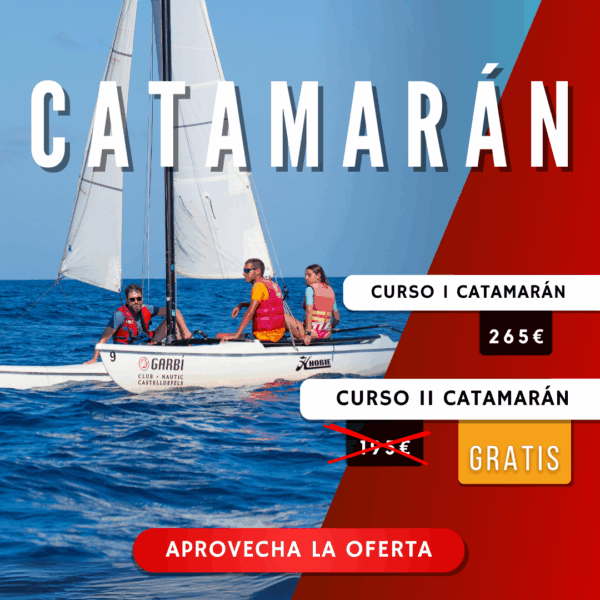 (Promoción finalizada) Catamarán curso completo I + II promoción segundo curso gratis