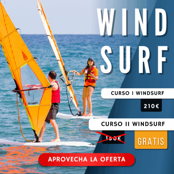 (Promoción finalizada) Windsurf curso completo I + II promoción segundo curso gratis