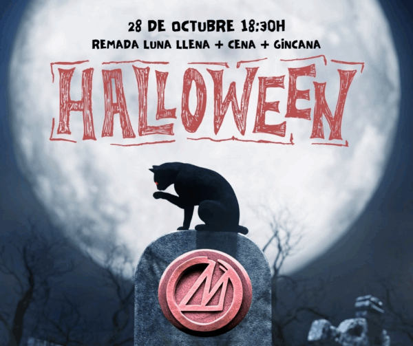 (Finalizada) Remada Halloween con luna llena + cena + gincana
